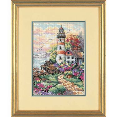 <strong>Beacon At Daybreak Cross Stitch Kit</strong> <em>Dimensions D06883</em>