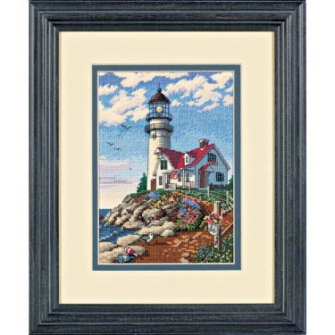 <strong>Beacon At Rocky Point Cross Stitch Kit</strong> <em>Dimensions D06958</em>