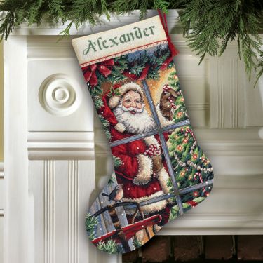 <strong>Candy Cane Stocking Christmas Cross Stitch Kit</strong> <em>Dimensions D08778</em>