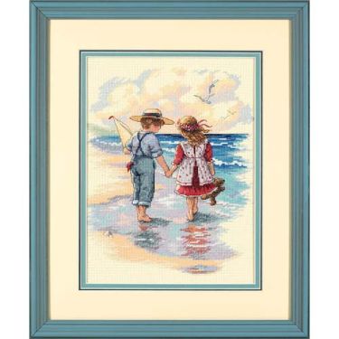 <strong>Holding Hands Counted Cross Stitch Kit</strong> <em>Dimensions D13721</em>