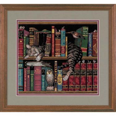 <strong>Frederick The Literate Counted Cross Stitch Kit</strong> <em>Dimensions D35048</em>