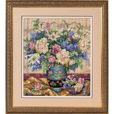 <strong>Oriental Splendour Cross Stitch Kit</strong> <em>Dimensions D35163</em>