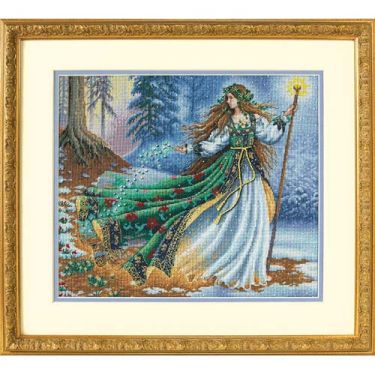 <strong>Woodland Enchantress Cross Stitch Kit</strong> <em>Dimensions D35173</em>