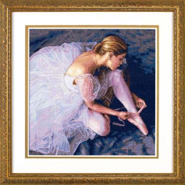 <strong>Ballerina Beauty Cross Stitch Kit</strong> <em>Dimensions D35181</em>