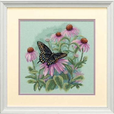 <strong>Butterflies And Daisies Counted Cross Stitch Kit</strong> <em>Dimensions D35249</em>