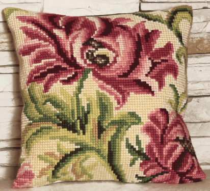 <strong>Wild Rose 2 Cushion Kit</strong> <em>Collection D'Art CD5010</em>