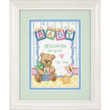 <strong>Baby Blocks Cross Stitch Kit</strong> <em>Dimensions D73049</em>