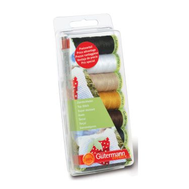 <strong>Thread Set: Top Stitch: 7 X 30m</strong> <em>Gütermann Thread 731153-1</em>