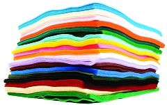 <strong>100 Piece Assorted Acrylic Felt Pack</strong> <em>Craft Factory FPP4</em>