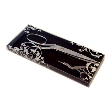 <strong>Classic Handcrafted Scissors Gift Set | Klasse B5435.SILVER</strong> <em>Sewing Online B5435-SILVER</em>