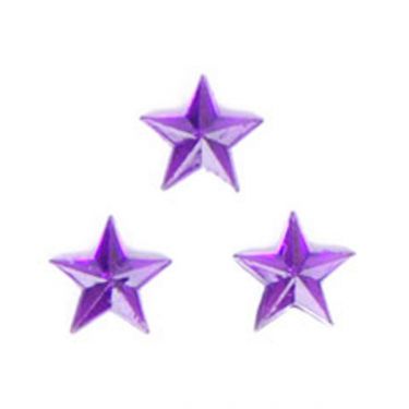 <strong>Glue-on Acrylic Stones</strong> <span>6mm Star</span> <em>Trimits B6042----</em>