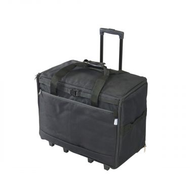 <strong>Extra Large Sewing Machine Trolley Bag on Wheels</strong> <span>Black | 63 x 43 x 30cm | Sewing Machine Storage for Janome, Brother, Singer, Bernina and Most Machines</span> <em>Birch 006107-BLACK</em>