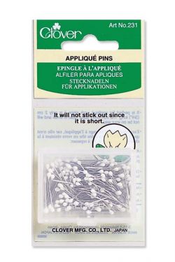 <strong>Applique Pins</strong> <em>Clover CL231</em>