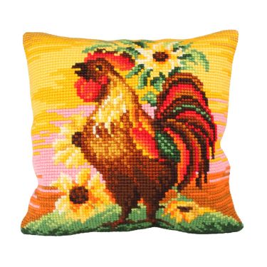 <strong>Cross Stitch Cushion Kit: Top Brass</strong> <em>Collection D'Art CD5190</em>