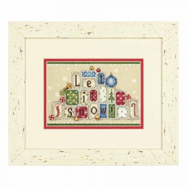 <strong>Counted Cross Stitch: Let It Snow</strong> <em>Dimensions D70-08920</em>