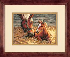 <strong>Good Morning Gold Petite Counted Cross Stitch Kit</strong> <em>Dimensions D70-65119</em>