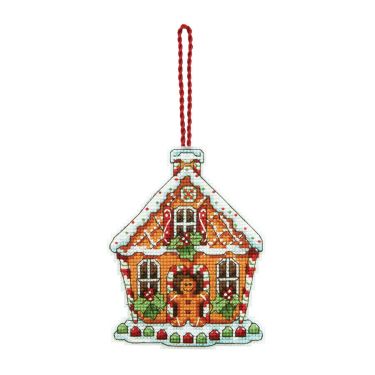 <strong>Counted Cross Stitch: Ornament: Gingerbread House</strong> <em>Dimensions D70-08917</em>