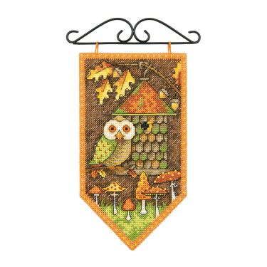 <strong>Counted Cross Stitch Kit: Fall</strong> <em>Dimensions D72-74135</em>