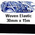 <strong>Black Woven Elastic</strong> <em>Hemline E---WOVBLK</em>