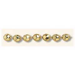<strong>Faceted Pearl Beading 4mm x 20m rolls :: Gold</strong> <em>Trimits EG447G</em>