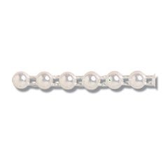 <strong>Flat Back Pearl Beading 4mm x 20m Rolls :: White</strong> <em>Trimits EG470W</em>