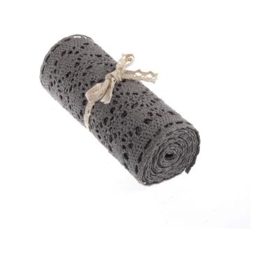 <strong>Grey Cotton Lace Trimming Pack of 3 Rolls</strong> <em>Groves and Banks EHENG40</em>