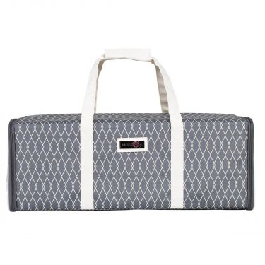 <strong>Die Cut Storage Case</strong> <span>Grey with Geometric Print, Carry Bag for Cricut, Brother, Silhouette and Most Diecut Machines</span> <em>Everything Mary EVM12400-2</em>