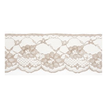 <strong>Nylon Lace: 25m X 70mm</strong> <em>Essential Trimmings ET437----</em>