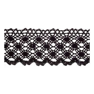 <strong>Cotton Lace 25m X 70mm Style 605</strong> <em>Essential Trimmings ET605----</em>