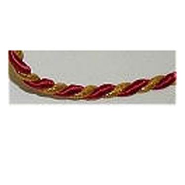 <strong>Gold Twisted Cord 3mm :: Red</strong> <em>Essential Trimmings ETC020-G30</em>