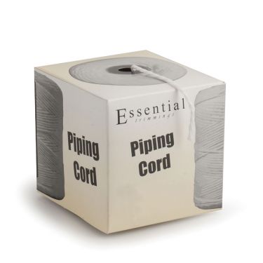 <strong>Bleached Cotton Piping Cord :: Size 6mm x 25m (Size 6)</strong> <em>Essential Trimmings ETCOT6</em>