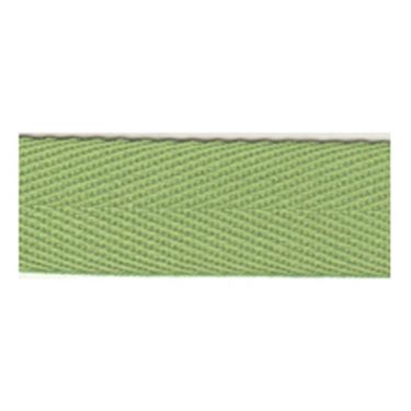 <strong>Cotton Herringbone Tape 50m :: Lime</strong> <em>Essential Trimmings ETR201-567</em>