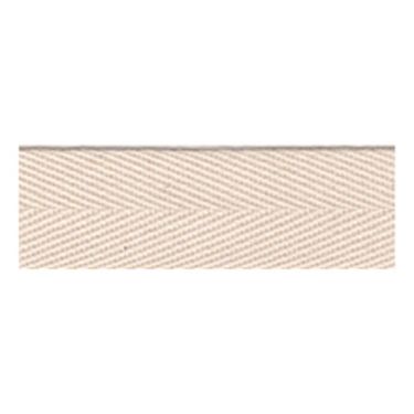 <strong>Cotton Herringbone Tape 50m :: Natural</strong> <em>Essential Trimmings ETR201-UBL</em>