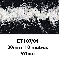 <strong>Fluffy Sequin Trim</strong> <em>Essential Trimmings ET107----</em>