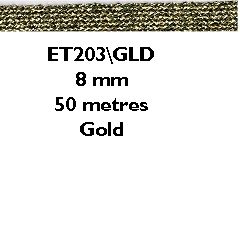 <strong>Metallic Braid</strong> <em>Essential Trimmings ET203----</em>