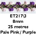 <strong>Rosebud Rayon Metallic Braid</strong> <em>Essential Trimmings ET217----</em>