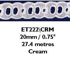 <strong>Broderie Anglais 222</strong> <em>Essential Trimmings ET222----</em>