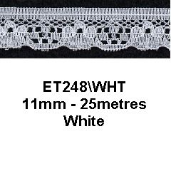 <strong>Nylon Lace 11mm</strong> <em>Essential Trimmings ET248----</em>