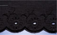 <strong>Broiderie Anglais 298</strong> <em>Essential Trimmings ET298-BLK</em>