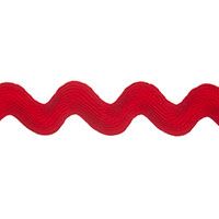 <strong>Ric Rac Trim 25m X 22mm :: Red</strong> <em>Essential Trimmings ET402-RED</em>