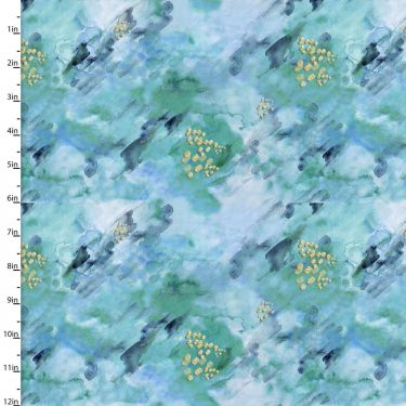 <strong>Cotton Craft Fabric 110cm wide x 1m Metallic Fusion Collection</strong> <span>Color Granite</span> <em>Sewing Online 16552-MLT</em>