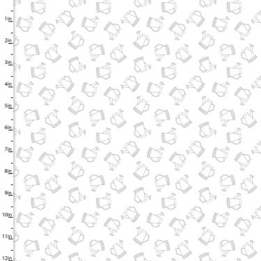 <strong>Cotton Craft Fabric 110cm wide x 1m Feed The Bees Collection-Watering Can</strong> <em>Sewing Online 17213-WOW</em>