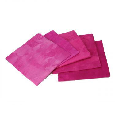 <strong>Pink Textured Pattern of 5 Cotton Fat Quarters</strong> <em>Sewing Online FE0094</em>