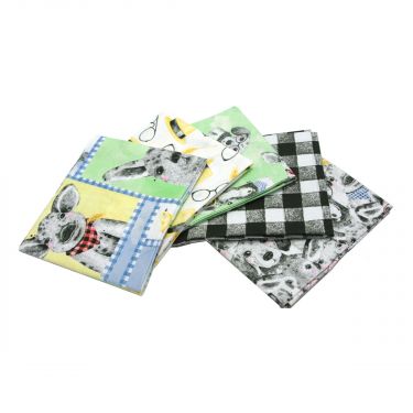 <strong>Fancy Farm Collection Pack of 5 Cotton Fat Quarters</strong> <em>Sewing Online FE0104</em>