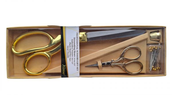 Klasse Professional Scissors Gift Set in Gold Colour