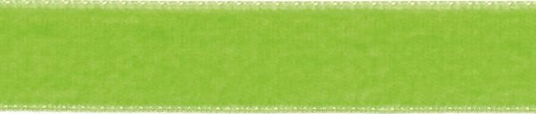 <strong>Berisfords Apple Green Velvet Ribbon (5m spool)</strong> <em>Berisfords Ribbon R1025----9527-5</em>