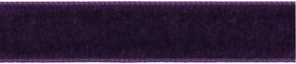 <strong>Berisfords Plum Velvet Ribbon (5m spool)</strong> <em>Berisfords Ribbon R1025----9581-5</em>