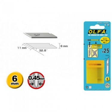 <strong>Olfa KB</strong> <span>Art Knife Replacement Blade, 25 Pack</span> <em>Olfa KB</em>
