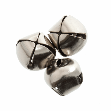 <strong>Bells: Jingle: 12mm: Silver: 8 Pack</strong> <em>Trimits CB036S</em>