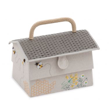 <strong>HobbyGift HGNOV347 Novelty Bee Hive Sewing Box 19 x 29 x 19cm</strong> <em>Hobby Gift HGNOV-347</em>